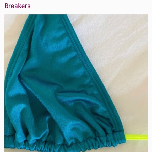 Triangle Bikini Top Only NWOT - Picture 2 of 4